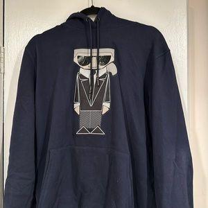Karl Lagerfeld Men’s Hoodie (L)